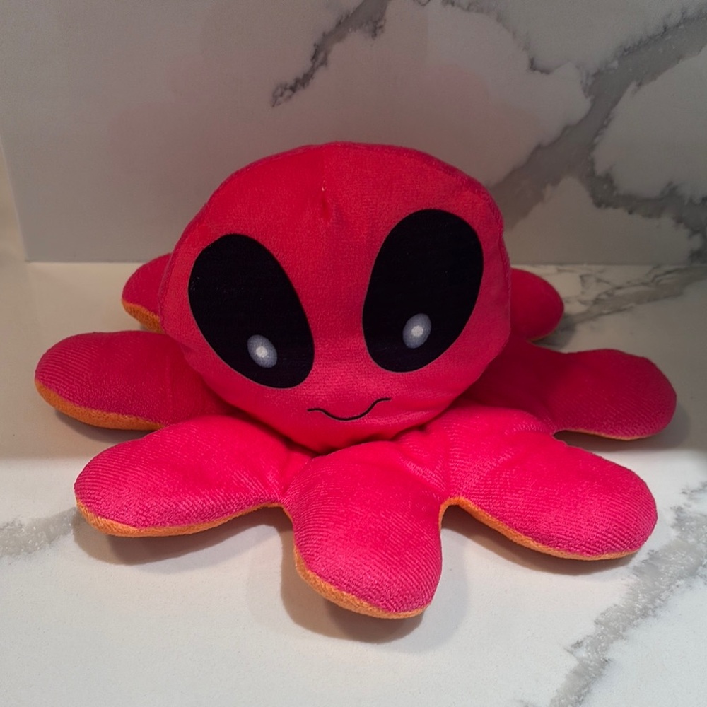 Pink Octopus Plush Toy